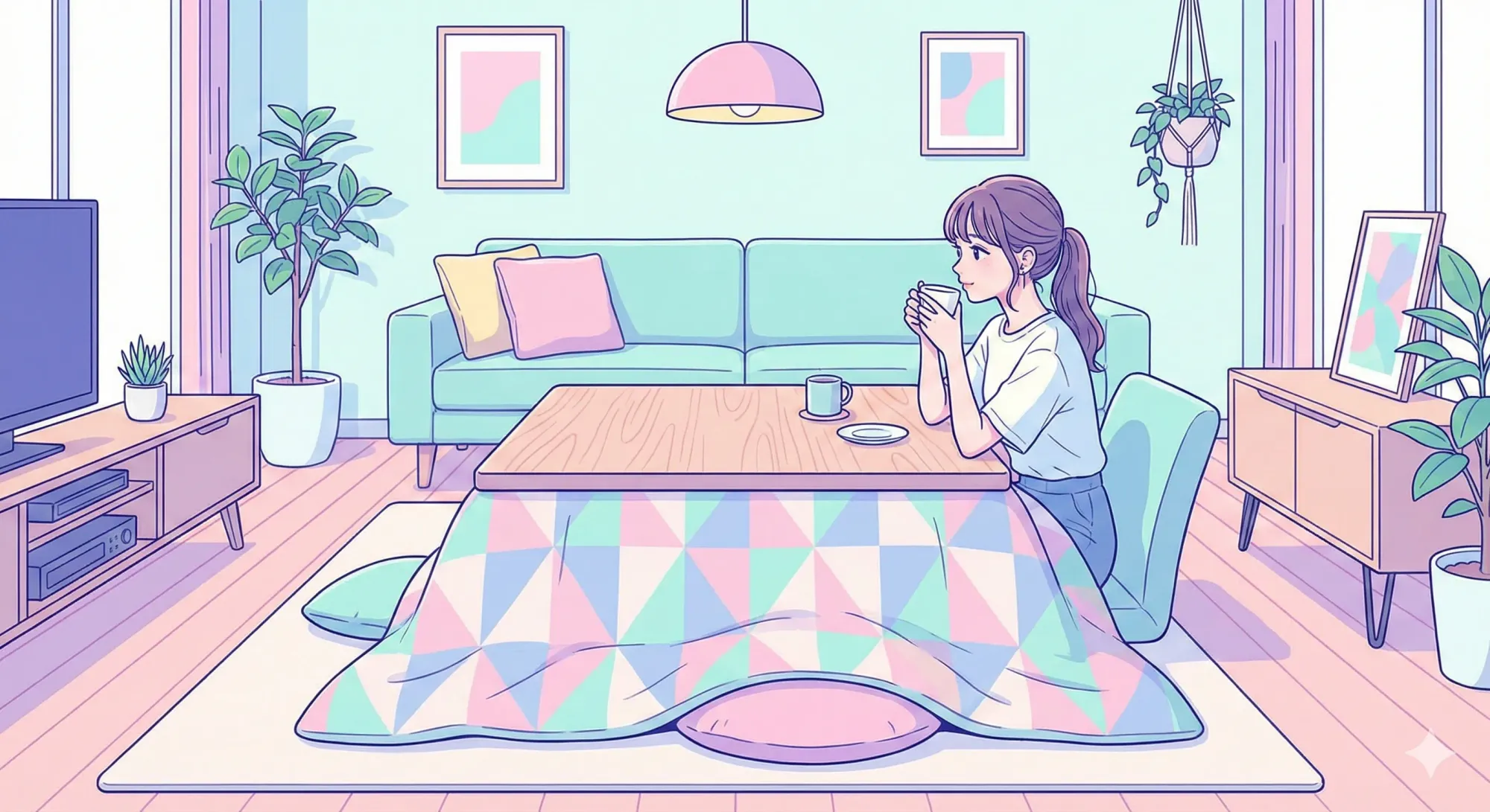 冬の居場所を整える。古びたこたつを「愛用品」に変える、大人のリメイク&DIY術