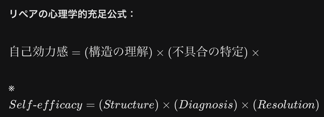 モノを修理する(リペアする)という行為は、この環境制御感を取り戻すための最小単位の、かつ最も強力な「儀式」となります。