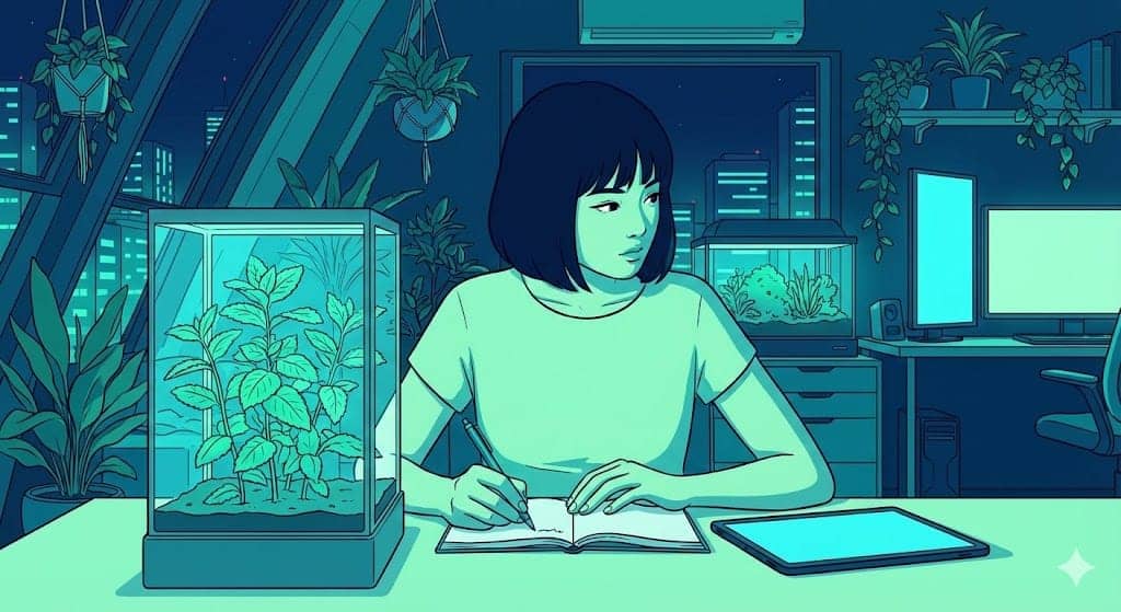 地植えにしたミントが庭を占領するのは、無限のリソースに対して指数関数的な成長(Exponential Growth)を許容してしまった結果です。