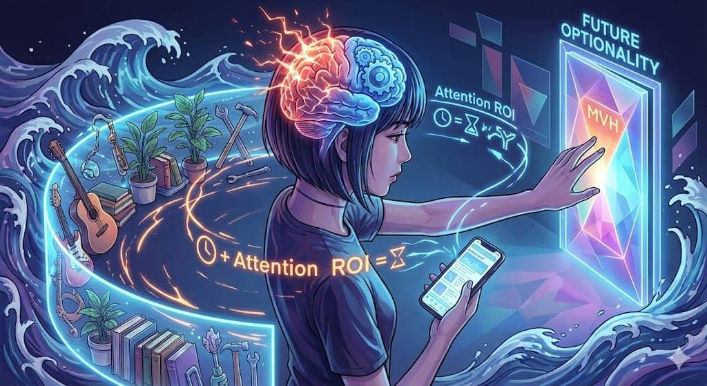 この記事は、あなたの思考基盤(OS)をアップデートし、AIには代替不可能な「人間的価値(Human Moat)」を磨き上げる10の趣味と、それを「摩擦係数ゼロ」で習慣化するための実践カタログです。