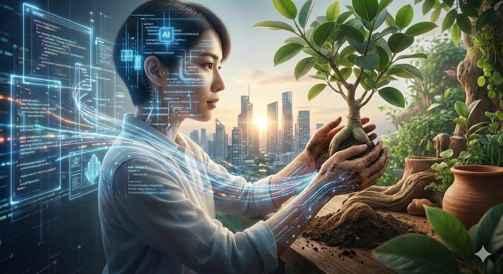 AI共生時代の生存戦略:触覚的知性と「人間の堀(Human Moat)」を構築するアナログ趣味の再定義 | ficus.life