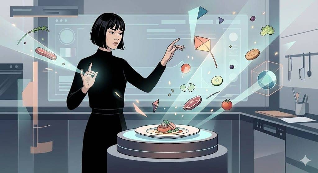 皿の上の余白と、味についての言葉