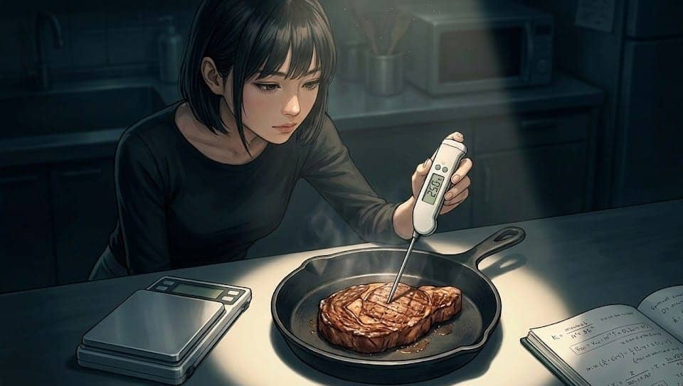 「美味しそう」という予感を、少し疑ってみる。――ステーキを物理法則で焼くための手順