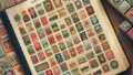 A collection of vintage postage stamps from around